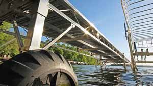 Aluminum Custom Docks at Oshkosh Dock and Lift.