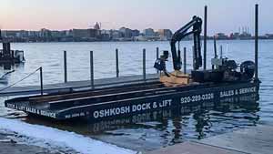 Oshkosh Dock & Lift Winter Dock Maintenance and repairs