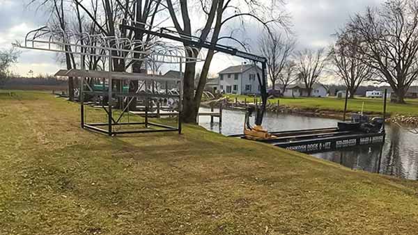 Oshkosh Dock & Lift Winter Dock Maintenance and repairs