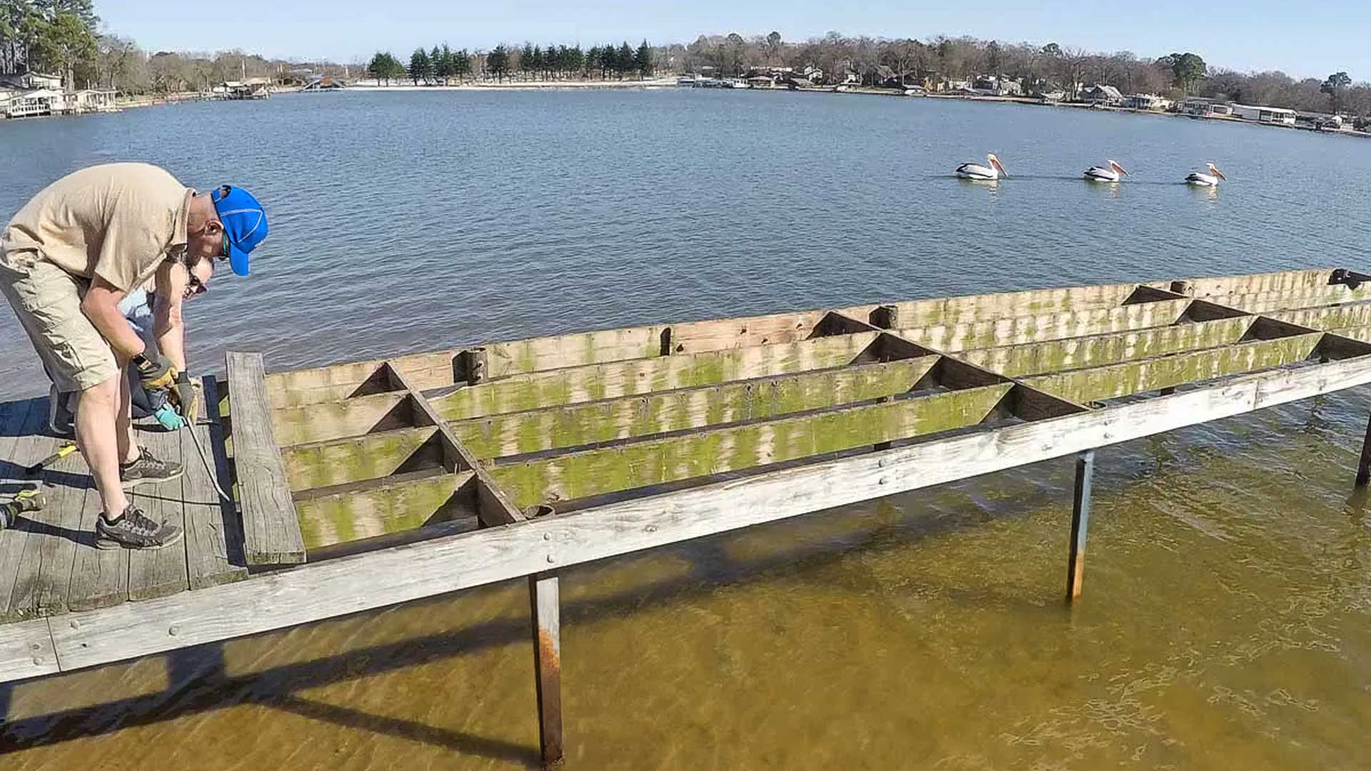 Oshkosh Dock - Dock resurfacing and Reair in Oshkosh Wisconsin and Lake Winnebago System.