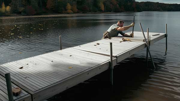 Seasonal Dock Repair and Maintenance in Wisconsin